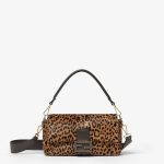 FENDI Baguette® Printed cavallino calfskin bag
